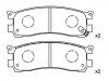 剎車片 Brake Pad Set:H266-26-48Z