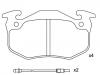 剎車片 Brake Pad Set:77 01 202 213