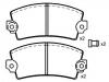 剎車片 Brake Pad Set:4 320 271