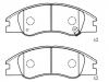 剎車(chē)片 Brake Pad Set:58101-2FA10