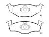 Brake Pad Set:1H0 698 151 A