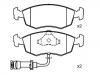 Brake Pad Set:1 632 792