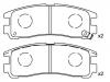 Brake Pad Set:MB 857 336