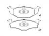 Brake Pad Set:6N0 698 151